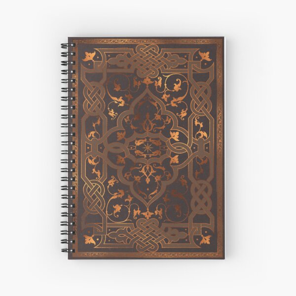 Item preview, Celtic Ornamental Book Cover – Vintage Bronze Knotwork Design designed and sold by ArtStyleAlice.