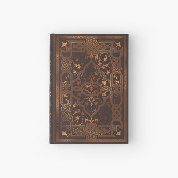 Celtic Ornamental Book Cover – Vintage Bronze Knotwork Design Hardcover Journal