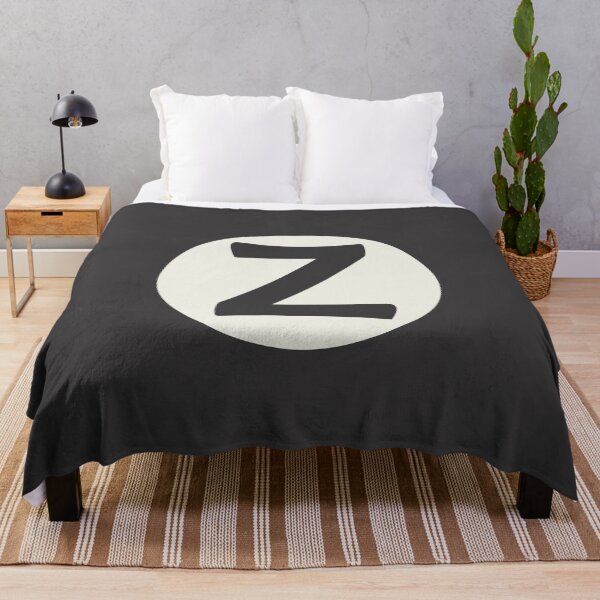 Item preview, letter z black designed and sold by ZiphGames.