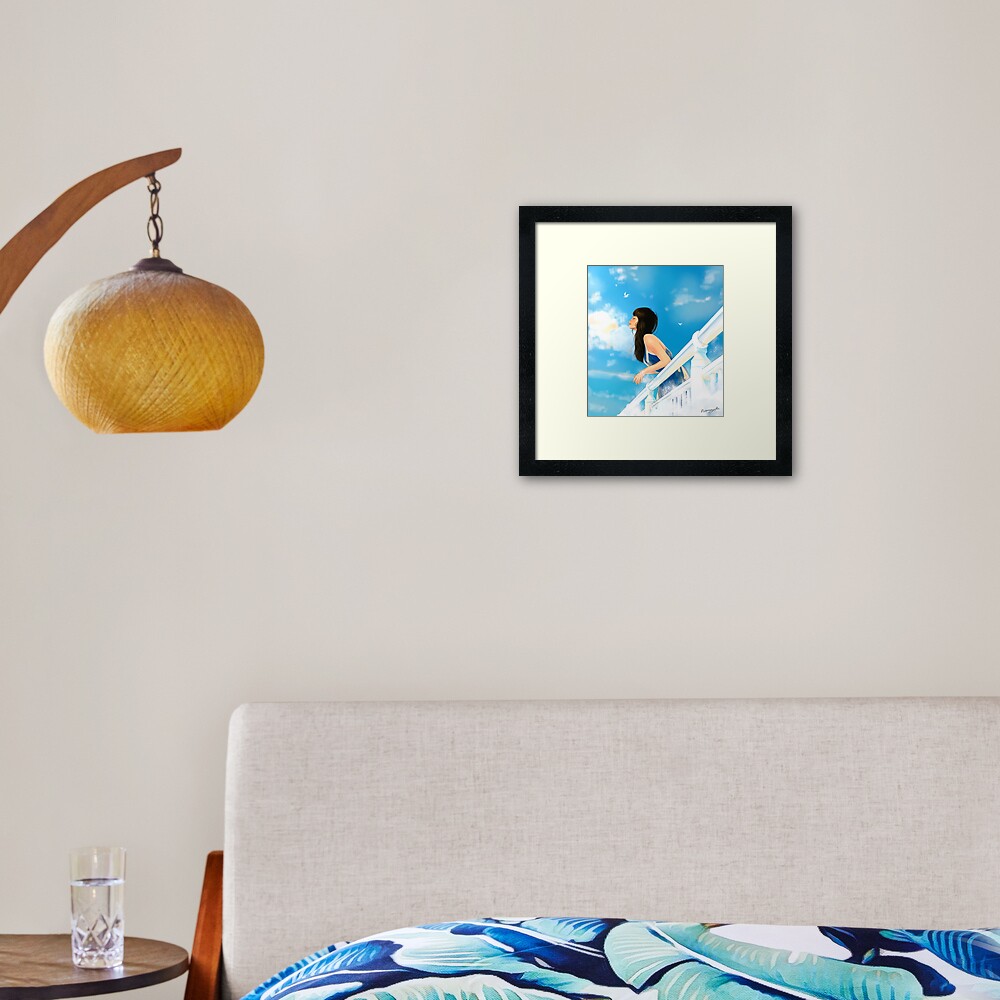 Item preview, Framed Art Print designed and sold by Namayelle.