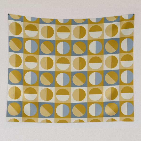 Item preview, Retro Circles – Mid-Century Pattern - Modern Calm designed and sold by JMgraphic.