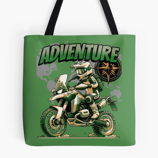 Item preview, Adventure Awaits Motorcycle Design designed and sold by ToSaDesigns24.