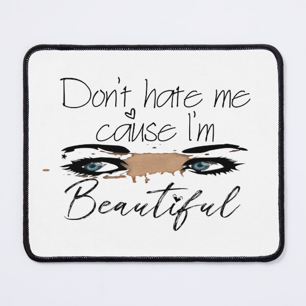 Item preview, Don't Hate Me - Vitiligo Awareness designed and sold by Ms-Bees-Tees.