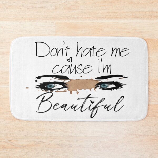 Item preview, Don't Hate Me - Vitiligo Awareness designed and sold by Ms-Bees-Tees.