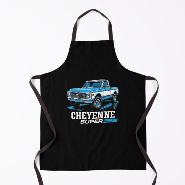 Item preview, Classic Chevy Cheyenne Super in Blue and White 4x4 Off-Road Tribute designed and sold by TheArtOfCar.