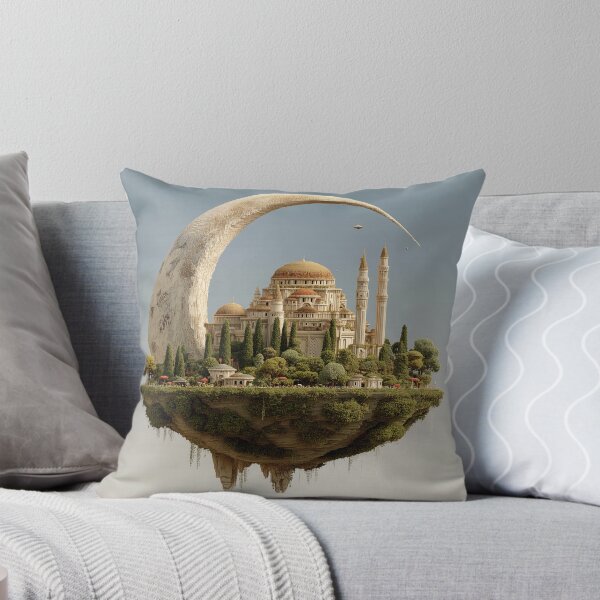 Item preview, Celestial Citadel: The Floating City of the Stars designed and sold by aimazing_life.