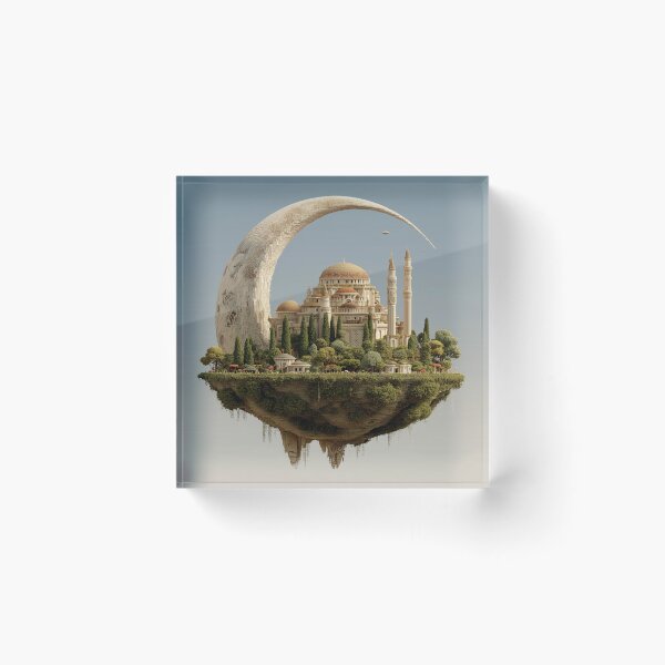 Item preview, Celestial Citadel: The Floating City of the Stars designed and sold by aimazing_life.