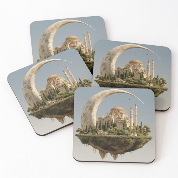 Item preview, Celestial Citadel: The Floating City of the Stars designed and sold by aimazing_life.