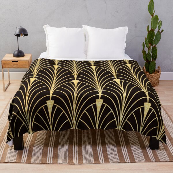 Item preview, Sophisticated Glitzy (Faux) Gold Art Deco Pattern designed and sold by DEC02.