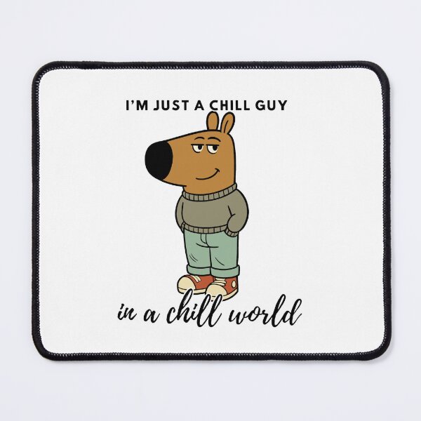 Item preview, Chill Guy Funny Meme designed and sold by FarieArt.