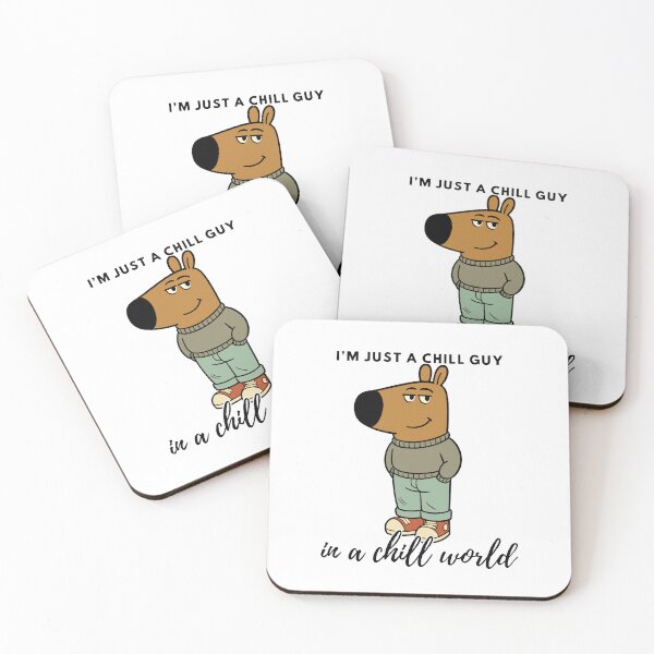 Item preview, Chill Guy Funny Meme designed and sold by FarieArt.