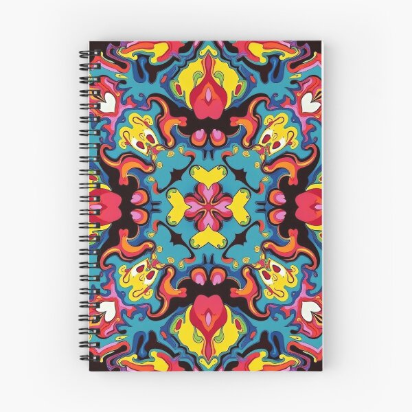 Aperçu de l'œuvre Ambiance psychédélique avec symétrie épurée créée et vendue par HLPsychDesigns.