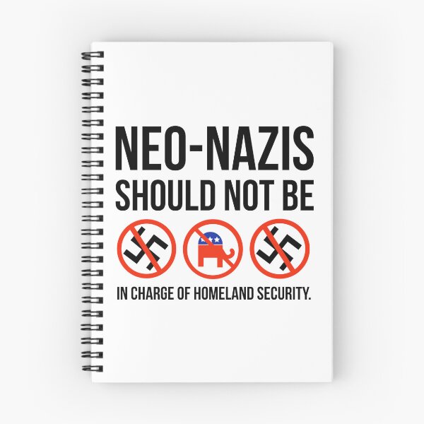 Item preview, White nationalists should not be in charge of homeland security.  designed and sold by Rachel the Artist .