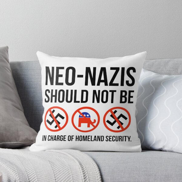 Item preview, White nationalists should not be in charge of homeland security.  designed and sold by Rachel the Artist .