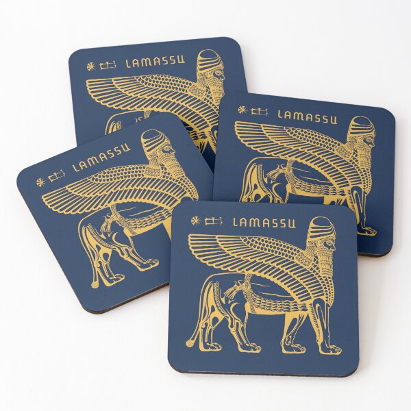 Item preview, Lamassu Assyria / Golden Lamassu / Assyrian designed and sold by Dingir ENKI.