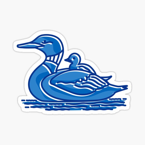 Item preview, Common Loon and Baby designed and sold by kcnadlerDesigns.