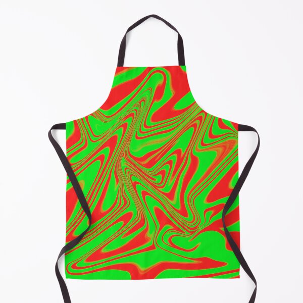 Item preview, Green & Red Liquid Swirl designed and sold by rainestore.