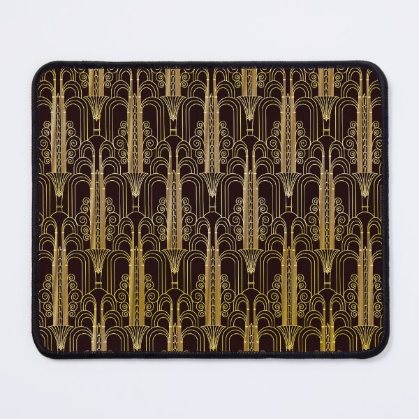 Item preview, Glamorous Gold-Color Art Deco Pattern designed and sold by DEC02.