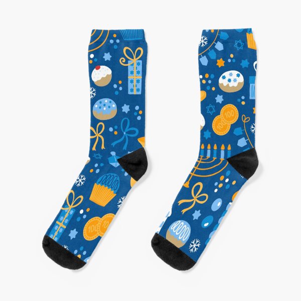 Item preview, Happy Hanukkah Pattern designed and sold by DEC02.