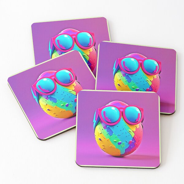Item preview, Cool Colorful Egg designed and sold by Health And Fitness Posts e-Store.