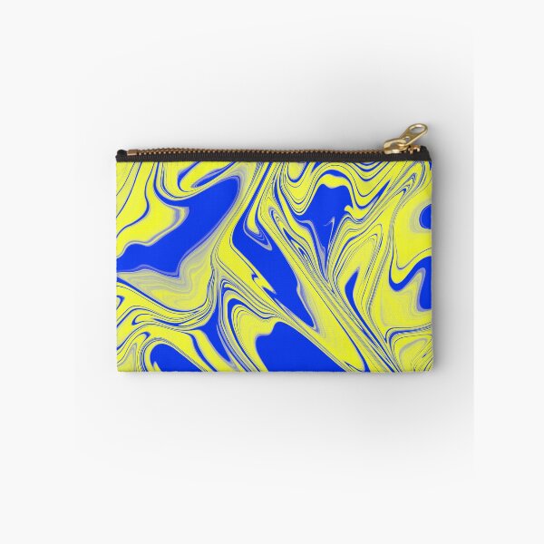 Item preview, Blue & Yellow Liquid Swirl designed and sold by rainestore.