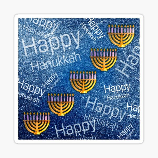 Item preview, Happy, Happy Hanukkah Pattern designed and sold by DEC02.