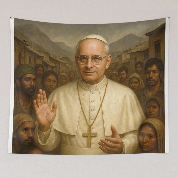 Item preview, pope Leo XIV designed and sold by Claudia Bartoli-McKinney.