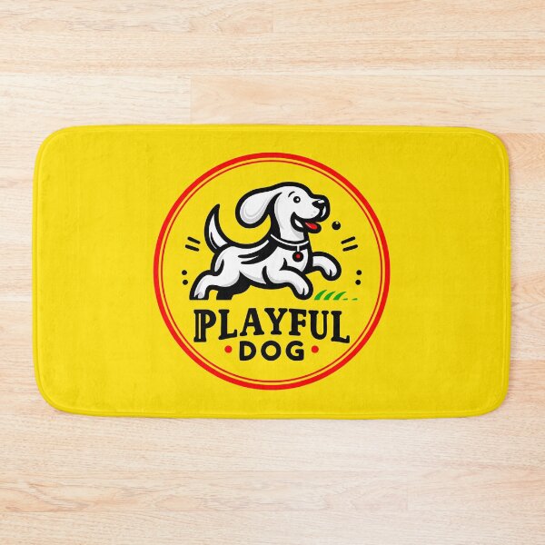 Item preview, Playful Dog Logo designed and sold by ArtFactoryAI.