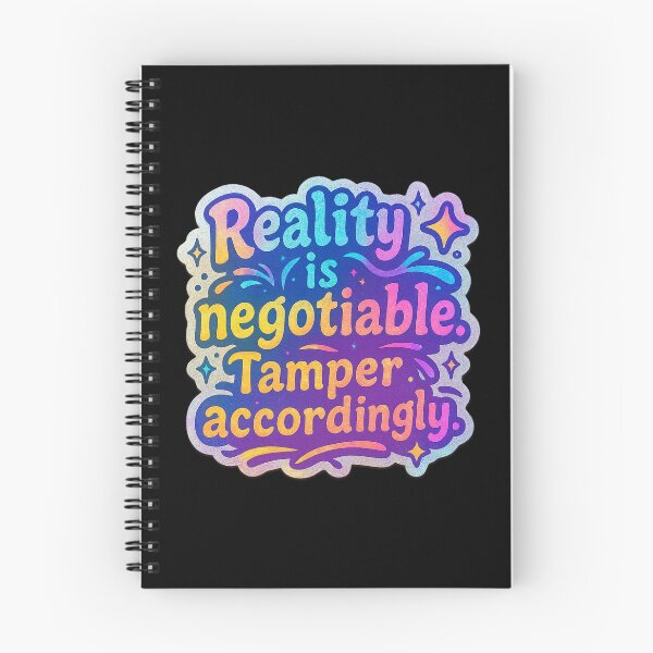 Item preview, Reality is Negotiable - Tamper Accordingly designed and sold by helenasue.