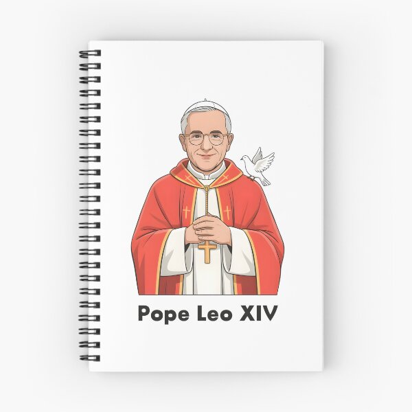 Item preview, American Pope Leo XIV – Catholic Art designed and sold by GosiaArtGarden.