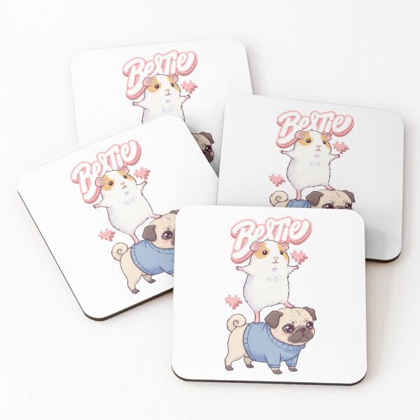 Item preview, A Guinea Pig and Their Pug Bestie designed and sold by Claustronautas.