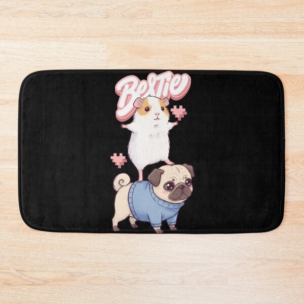 Item preview, A Guinea Pig and Their Pug Bestie designed and sold by Claustronautas.