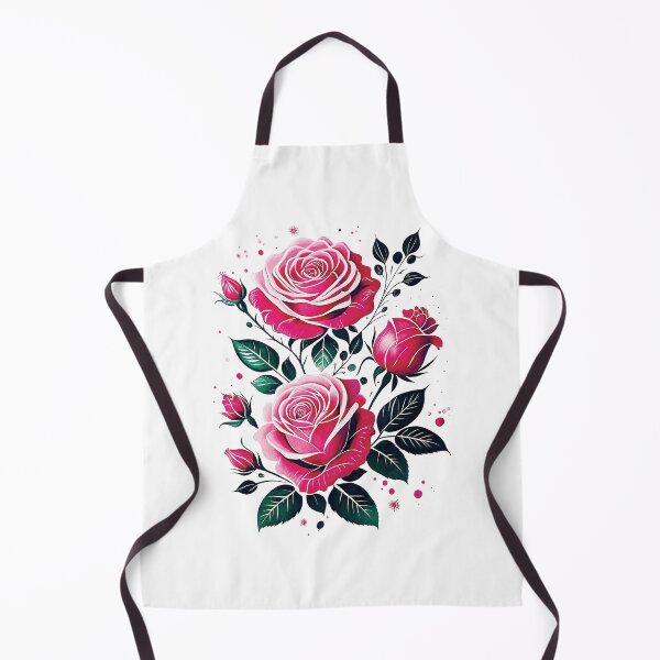 Item preview, Pink Rose with Leaves designed and sold by youme63.