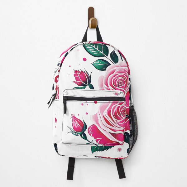 Item preview, Pink Rose with Leaves designed and sold by youme63.