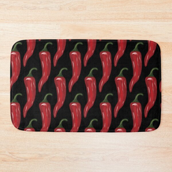 Item preview, Hot Chili Peppers (Version 3 Black) designed and sold by Scarlet Swan.