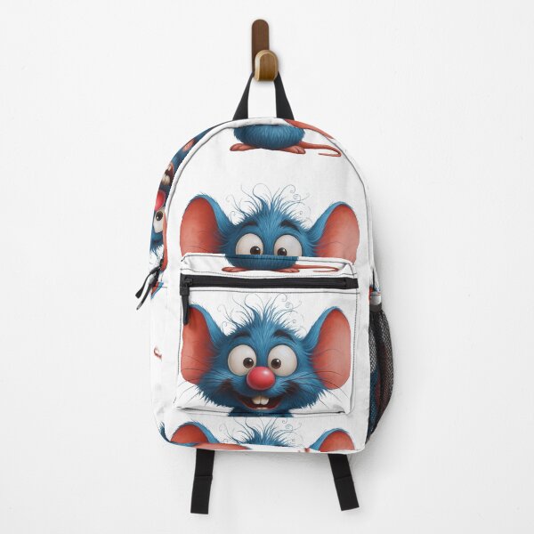 Item preview, Funny Blue Mouse with Big Whiskers designed and sold by branaghbel.