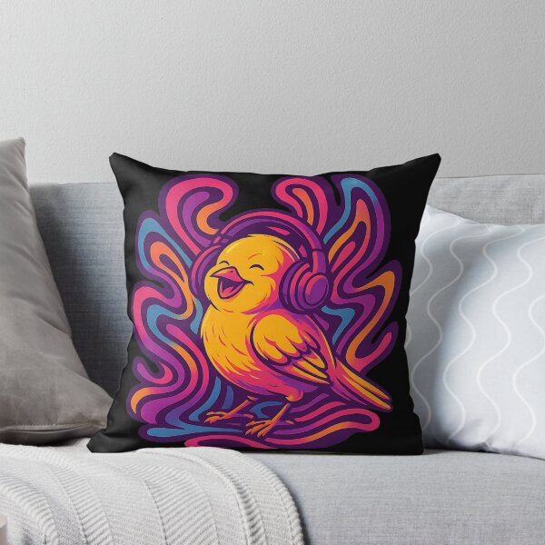 Item preview, Canary Grooving to Music designed and sold by Ambient Mind Design.