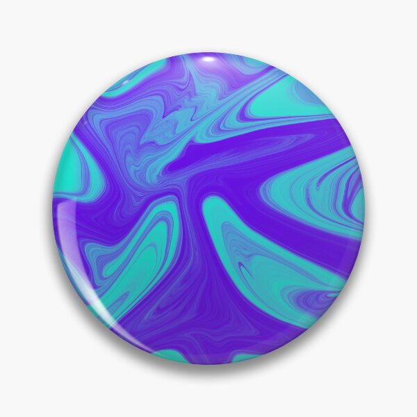 Item preview, Purple & Turquoise Liquid Swirl designed and sold by rainestore.