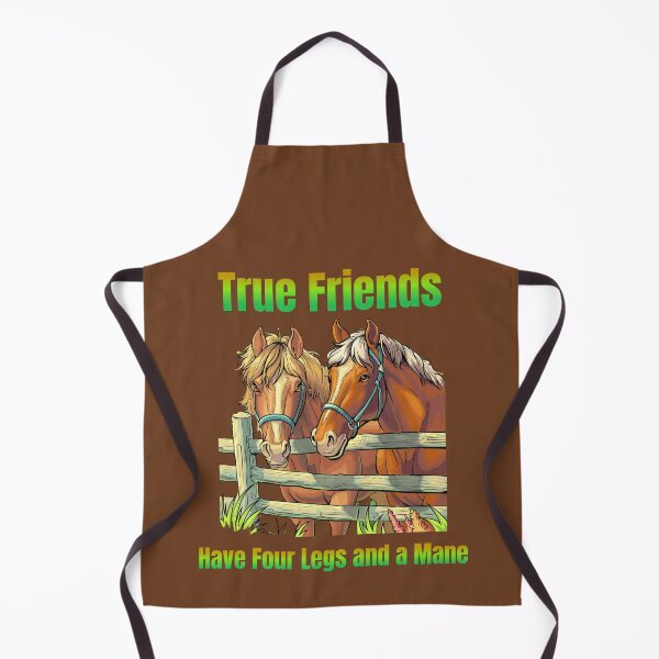 Item preview, True Friends Have Four Legs and a Mane designed and sold by MooreGifts.