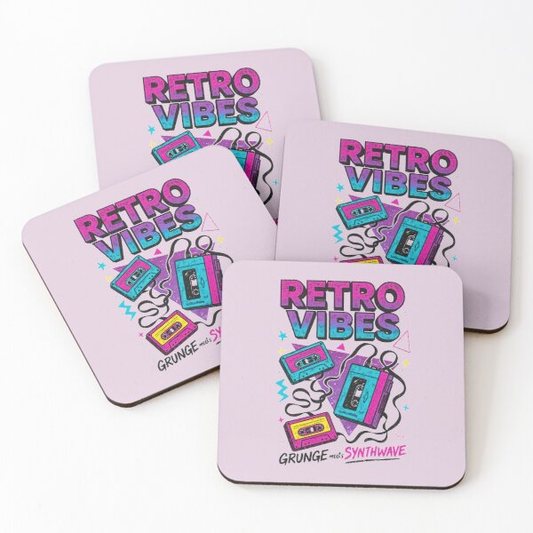 Item preview, Retro Vibes – 80s Neon x 90s Grunge Aesthetic designed and sold by KrissGraphShop.