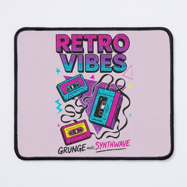 Item preview, Retro Vibes – 80s Neon x 90s Grunge Aesthetic designed and sold by KrissGraphShop.