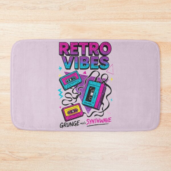 Item preview, Retro Vibes – 80s Neon x 90s Grunge Aesthetic designed and sold by KrissGraphShop.