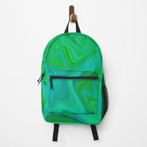 Item preview, Green & Turquoise Liquid Swirl Pattern designed and sold by rainestore.