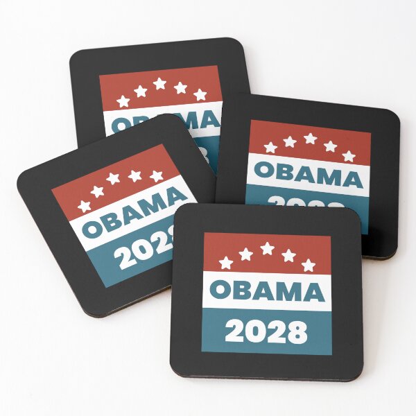 Item preview, Obama 2028 Election Campaign Retro Badge designed and sold by Sunserize Designs.