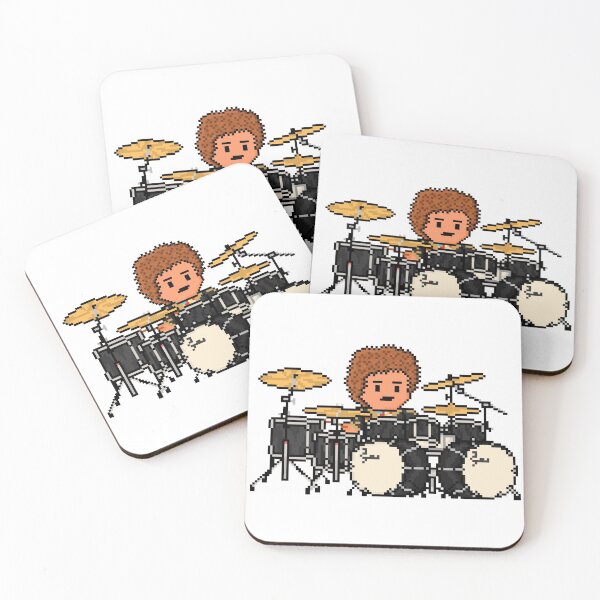 Item preview, Rock Battle Pixel Double Bass Classic Drummer designed and sold by gkillerb.