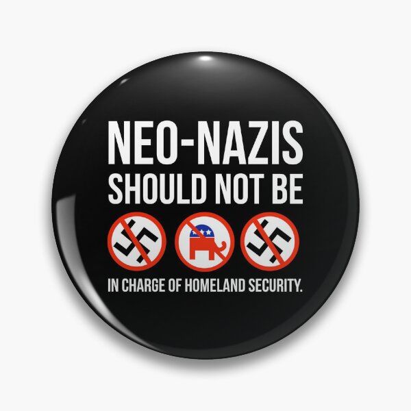 Item preview, White nationalists should not be in charge of homeland security.  designed and sold by Rachel the Artist .