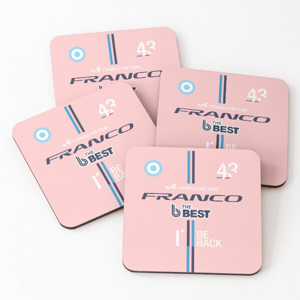 Item preview, FRANCO COLAPINTO 2025 ROSE FORMULA 1 designed and sold by MUNZdesign.