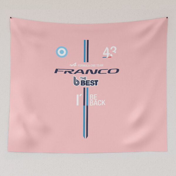Item preview, FRANCO COLAPINTO 2025 ROSE FORMULA 1 designed and sold by MUNZdesign.