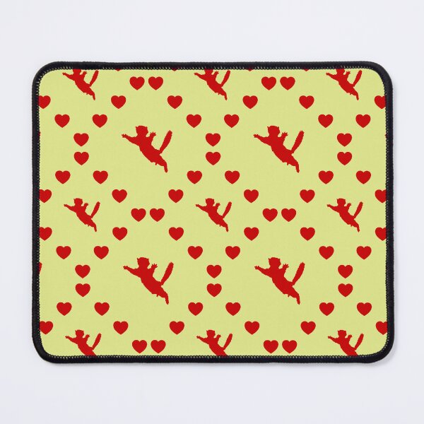 Item preview, Jumping Squirrel  Nahtloses Herzmuster Jumping Squirrel  Motif de cœur sans couture Jumping Squirrel  Seamless Heart Pattern Scoiattolo che salta  Modello di cuore senza cuciture designed and sold by TheIconSmith.