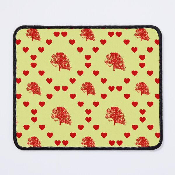 Item preview, Rechter schwerer Baum Nahtloses Herzmuster Arbre lourd et droit Motif cœur sans couture Right Heavy Tree Seamless Heart Pattern Modello di cuore senza cuciture per l'albero pesante di destra designed and sold by TheIconSmith.